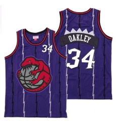 Raptors 34 Charles Oakley Purple Retro Jersey 1 Raptors 34 Charles Oakley Purple Retro Jersey 1