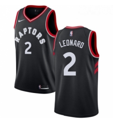 Womens Nike Toronto Raptors 2 Kawhi Leonard Swingman Black NBA Jersey Statement Edition Womens Nike Toronto Raptors 2 Kawhi Leonard Swingman Black NBA Jersey Statement Edition
