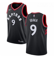 Womens Nike Toronto Raptors 9 Serge Ibaka Swingman Black Alternate NBA Jersey Statement Edition Womens Nike Toronto Raptors 9 Serge Ibaka Swingman Black Alternate NBA Jersey Statement Edition