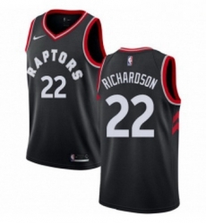 Youth Nike Toronto Raptors 22 Malachi Richardson Swingman Black NBA Jersey Statement Edition Youth Nike Toronto Raptors 22 Malachi Richardson Swingman Black NBA Jersey Statement Edition