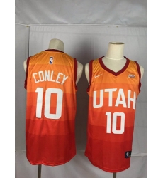 Jazz 10 Mike Conley Orange City Edition Nike Swingman Jersey Jazz 10 Mike Conley Orange City Edition Nike Swingman Jersey