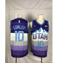 Jazz 10 Mike Conley Purple City Edition Nike Swingman Jersey Jazz 10 Mike Conley Purple City Edition Nike Swingman Jersey
