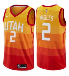 Jazz 2 Joe Ingles Orange Basketball Swingman City Edition 2019 20 Jersey Jazz 2 Joe Ingles Orange Basketball Swingman City Edition 2019 20 Jersey