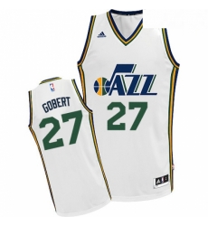Mens Adidas Utah Jazz 27 Rudy Gobert Swingman White Home NBA Jersey Mens Adidas Utah Jazz 27 Rudy Gobert Swingman White Home NBA Jersey