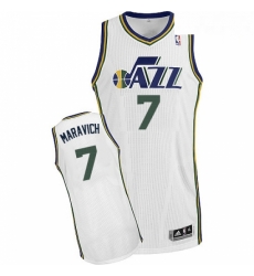 Mens Adidas Utah Jazz 7 Pete Maravich Authentic White Home NBA Jersey Mens Adidas Utah Jazz 7 Pete Maravich Authentic White Home NBA Jersey