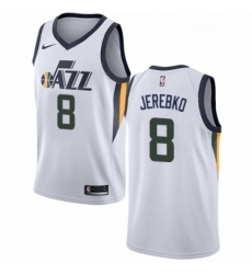 Mens Nike Utah Jazz 8 Jonas Jerebko Authentic NBA Jersey Association Edition Mens Nike Utah Jazz 8 Jonas Jerebko Authentic NBA Jersey Association Edition