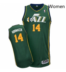 Womens Adidas Utah Jazz 14 Jeff Hornacek Authentic Green Alternate NBA Jersey Womens Adidas Utah Jazz 14 Jeff Hornacek Authentic Green Alternate NBA Jersey