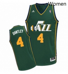 Womens Adidas Utah Jazz 4 Adrian Dantley Swingman Green Alternate NBA Jersey Womens Adidas Utah Jazz 4 Adrian Dantley Swingman Green Alternate NBA Jersey
