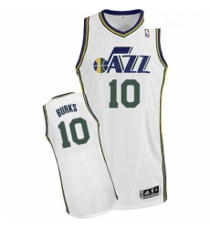 Youth Adidas Utah Jazz 10 Alec Burks Authentic White Home NBA Jersey Youth Adidas Utah Jazz 10 Alec Burks Authentic White Home NBA Jersey