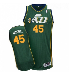 Youth Adidas Utah Jazz 45 Donovan Mitchell Authentic Green Alternate NBA Jersey Youth Adidas Utah Jazz 45 Donovan Mitchell Authentic Green Alternate NBA Jersey