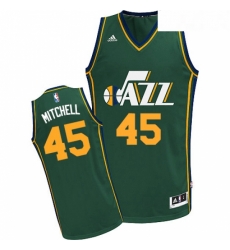 Youth Adidas Utah Jazz 45 Donovan Mitchell Swingman Green Alternate NBA Jersey Youth Adidas Utah Jazz 45 Donovan Mitchell Swingman Green Alternate NBA Jersey