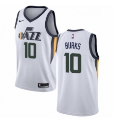 Youth Nike Utah Jazz 10 Alec Burks Authentic NBA Jersey Association Edition Youth Nike Utah Jazz 10 Alec Burks Authentic NBA Jersey Association Edition