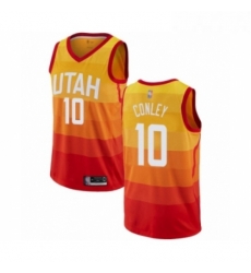 Youth Utah Jazz 10 Mike Conley Swingman Orange Basketball Jersey City Edition Youth Utah Jazz 10 Mike Conley Swingman Orange Basketball Jersey City Edition