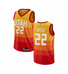 Youth Utah Jazz 22 Jeff Green Swingman Orange Basketball Jersey City Edition Youth Utah Jazz 22 Jeff Green Swingman Orange Basketball Jersey City Edition
