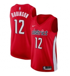 Men Nike Washington Wizards 12 Jerome Robinson Red NBA Swingman Earned Edition Jersey Men Nike Washington Wizards 12 Jerome Robinson Red NBA Swingman Earned Edition Jersey