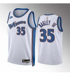 Men Washington Wizards 35 Marvin Bagley III White Classic Edition Stitched Basketball Jersey Men Washington Wizards 35 Marvin Bagley III White Classic Edition Stitched Basketball Jersey