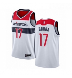 Mens Washington Wizards 17 Isaac Bonga Authentic White Basketball Jersey Association Edition Mens Washington Wizards 17 Isaac Bonga Authentic White Basketball Jersey Association Edition