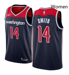 Womens Nike Washington Wizards 14 Jason Smith Authentic Navy Blue NBA Jersey Statement Edition Womens Nike Washington Wizards 14 Jason Smith Authentic Navy Blue NBA Jersey Statement Edition