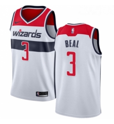 Womens Nike Washington Wizards 3 Bradley Beal Authentic White Home NBA Jersey Association Edition Womens Nike Washington Wizards 3 Bradley Beal Authentic White Home NBA Jersey Association Edition
