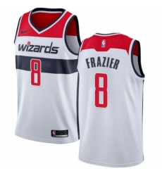 Womens Nike Washington Wizards 8 Tim Frazier Swingman White Home NBA Jersey Association Edition Womens Nike Washington Wizards 8 Tim Frazier Swingman White Home NBA Jersey Association Edition