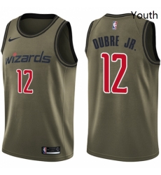 Youth Nike Washington Wizards 12 Kelly Oubre Jr Swingman Green Salute to Service NBA Jersey Youth Nike Washington Wizards 12 Kelly Oubre Jr Swingman Green Salute to Service NBA Jersey