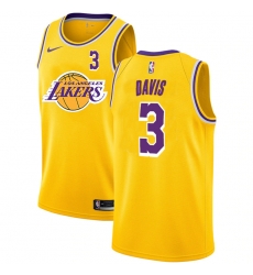 Lakers 3 Anthony Davis Yellow 2020 2021 New City Edition Nike Swingman Jerseys Lakers 3 Anthony Davis Yellow 2020 2021 New City Edition Nike Swingman Jerseys