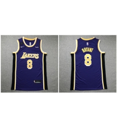 Lakers 8 Kobe Bryant Purple Nike KB Patch Swingman Jersey Lakers 8 Kobe Bryant Purple Nike KB Patch Swingman Jersey