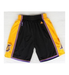 Los Angeles Lakers Black Revolution 30 Swingman NBA Shorts 2013 New Style Los Angeles Lakers Black Revolution 30 Swingman NBA Shorts 2013 New Style