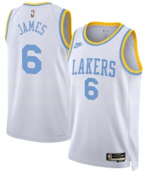 Los Angeles Lakers Nike Classic Edition Swingman Jersey White Lebron James Mens Los Angeles Lakers Nike Classic Edition Swingman Jersey White Lebron James Mens