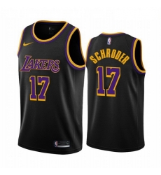 Men Los Angeles Lakers 17 Dennis Schroder Black NBA Swingman 2020 21 Earned Edition Jersey Men Los Angeles Lakers 17 Dennis Schroder Black NBA Swingman 2020 21 Earned Edition Jersey