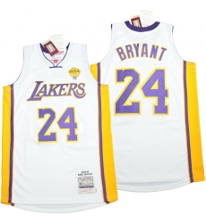 Men Los Angeles Lakers 24 Kobe Bryant White 2009 10 Throwback Jerseys Men Los Angeles Lakers 24 Kobe Bryant White 2009 10 Throwback Jerseys