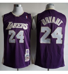 Men Los Angeles Lakers Kobe Bryant 24 Mitchell Ness Rice Purple NBA Jersey Men Los Angeles Lakers Kobe Bryant 24 Mitchell Ness Rice Purple NBA Jersey