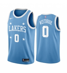 Men Nike Lakers 0 Russell Westbrook Blue Minneapolis All Star Classic NBA Jersey Men Nike Lakers 0 Russell Westbrook Blue Minneapolis All Star Classic NBA Jersey