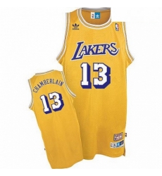 Mens Adidas Los Angeles Lakers 13 Wilt Chamberlain Swingman Gold Throwback NBA Jersey Mens Adidas Los Angeles Lakers 13 Wilt Chamberlain Swingman Gold Throwback NBA Jersey