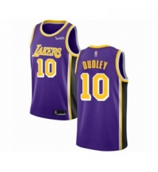 Mens Los Angeles Lakers 10 Jared Dudley Authentic Purple Basketball Jersey Statement Edition Mens Los Angeles Lakers 10 Jared Dudley Authentic Purple Basketball Jersey Statement Edition
