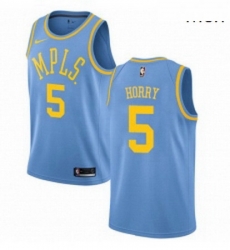 Mens Nike Los Angeles Lakers 5 Robert Horry Authentic Blue Hardwood Classics NBA Jersey Mens Nike Los Angeles Lakers 5 Robert Horry Authentic Blue Hardwood Classics NBA Jersey