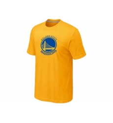 NBA Golden State Warriors Big & Tall Primary Logo Yellow T-Shirt NBA Golden State Warriors Big & Tall Primary Logo Yellow T-Shirt