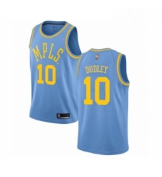 Womens Los Angeles Lakers 10 Jared Dudley Authentic Blue Hardwood Classics Basketball Jersey Womens Los Angeles Lakers 10 Jared Dudley Authentic Blue Hardwood Classics Basketball Jersey