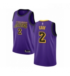 Womens Los Angeles Lakers 2 Quinn Cook Swingman Purple Basketball Jersey City Edition Womens Los Angeles Lakers 2 Quinn Cook Swingman Purple Basketball Jersey City Edition