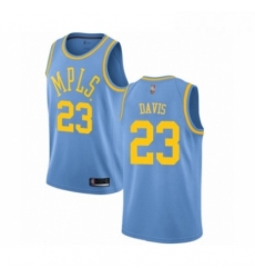 Womens Los Angeles Lakers 23 Anthony Davis Authentic Blue Hardwood Classics Basketball Jersey Womens Los Angeles Lakers 23 Anthony Davis Authentic Blue Hardwood Classics Basketball Jersey
