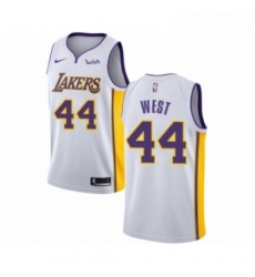 Womens Los Angeles Lakers 44 Jerry West Authentic White Basketball Jersey Association Edition Womens Los Angeles Lakers 44 Jerry West Authentic White Basketball Jersey Association Edition