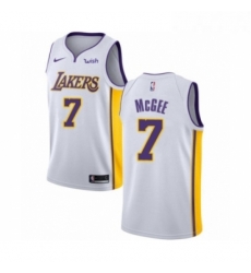 Youth Los Angeles Lakers 1 JaVale McGee Swingman White Basketball Jersey Association Edition Youth Los Angeles Lakers 1 JaVale McGee Swingman White Basketball Jersey Association Edition