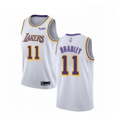 Youth Los Angeles Lakers 11 Avery Bradley Swingman White Basketball Jersey Association Edition Youth Los Angeles Lakers 11 Avery Bradley Swingman White Basketball Jersey Association Edition