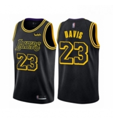 Youth Los Angeles Lakers 23 Anthony Davis Swingman Black Basketball Jersey City Edition Youth Los Angeles Lakers 23 Anthony Davis Swingman Black Basketball Jersey City Edition