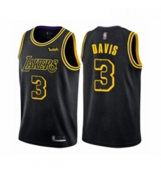 Youth Los Angeles Lakers 3 Anthony Davis Swingman Black Basketball Jersey City Edition Youth Los Angeles Lakers 3 Anthony Davis Swingman Black Basketball Jersey City Edition