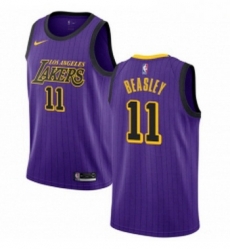 Youth Nike Los Angeles Lakers 11 Michael Beasley Swingman Purple NBA Jersey City Edition Youth Nike Los Angeles Lakers 11 Michael Beasley Swingman Purple NBA Jersey City Edition