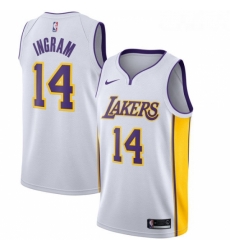 Youth Nike Los Angeles Lakers 14 Brandon Ingram Authentic White NBA Jersey Association Edition Youth Nike Los Angeles Lakers 14 Brandon Ingram Authentic White NBA Jersey Association Edition