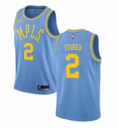 Youth Nike Los Angeles Lakers 2 Derek Fisher Authentic Blue Hardwood Classics NBA Jersey Youth Nike Los Angeles Lakers 2 Derek Fisher Authentic Blue Hardwood Classics NBA Jersey