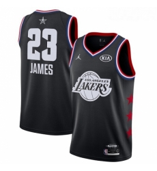 Youth Nike Los Angeles Lakers 23 LeBron James Black Basketball Jordan Swingman 2019 All Star Game Jersey Youth Nike Los Angeles Lakers 23 LeBron James Black Basketball Jordan Swingman 2019 All Star Game Jersey