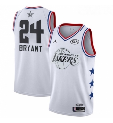 Youth Nike Los Angeles Lakers 24 Kobe Bryant White Basketball Jordan Swingman 2019 All Star Game Jersey Youth Nike Los Angeles Lakers 24 Kobe Bryant White Basketball Jordan Swingman 2019 All Star Game Jersey